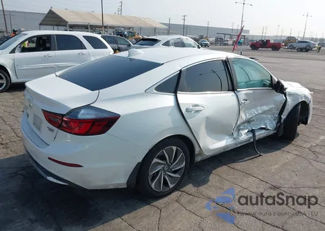 2019 Honda Insight Touring z USA, uszkodzony, nr VIN 19XZE4F95KE031650